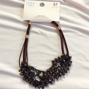 Glass Stone Necklace ❤️